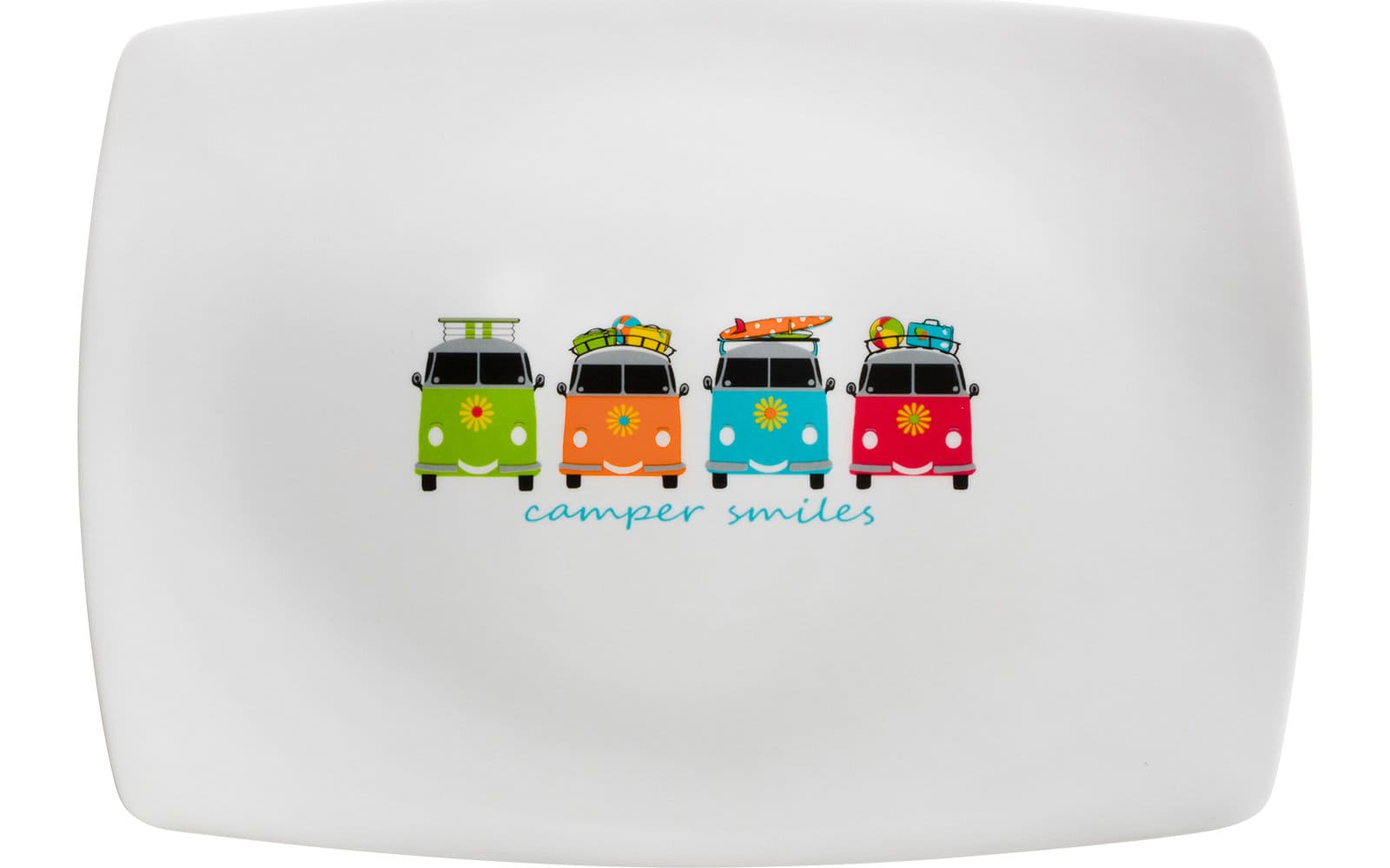 Tablett zu Geschirr-Set Camper Smiles - 449590